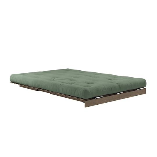 Karup Design Roots Sovesofa Brun/Olive Green 140cm