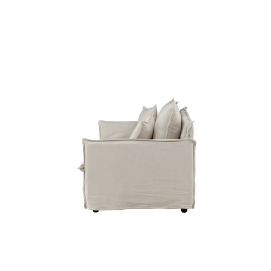 Nordic Home Denise 3-sits Soffa Beige