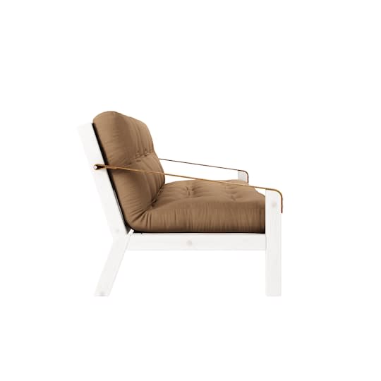 Karup Design Poetry Bäddsoffa Vit/Mocca 204cm