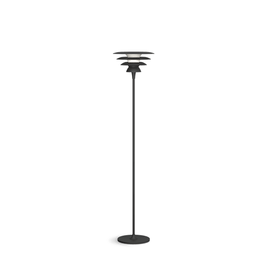 Belid DaVinci Bodenlampe Mattschwarz 30cm