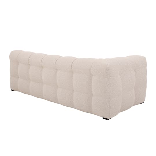 Sleepo Billie 3-Seters Sofa Modul Venstre Armlene Beige Bouclé 202cm