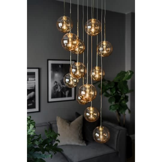 Globen Lighting Skyfall Taklampe Amber