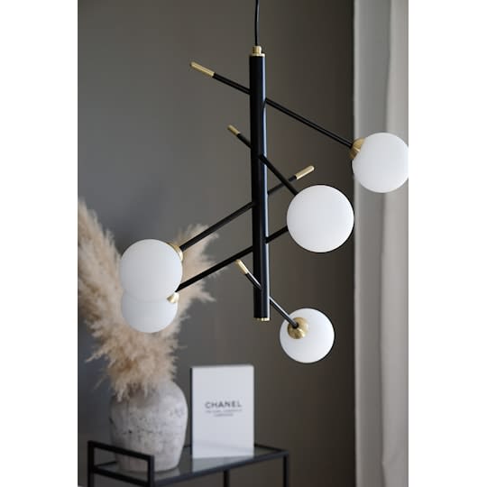 Nordic Home Chanelle Taklampa Svart