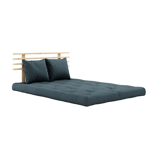 Karup Design Shin Sano Bäddsoffa Natur/Petrol Blue 140cm