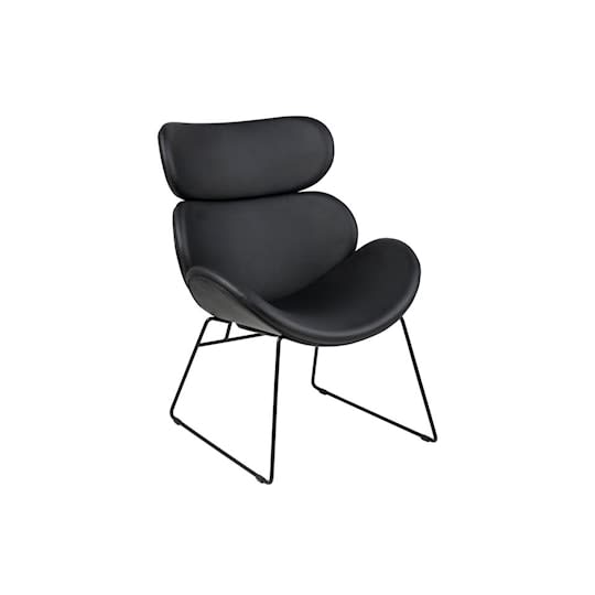 Nordic Home Hilda Loungestol Black