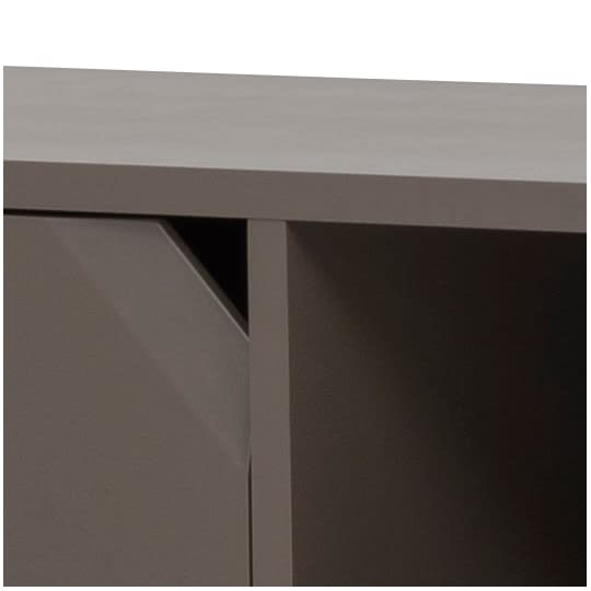 Tenzo Corner TV-bänk Dark Taupe Matte 176.5cm