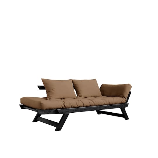 Karup Design Bebop Schwarzes/Mocca-Tagesbett, 174 cm