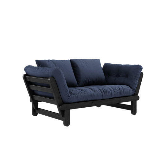 Karup Design Beat Bäddsoffa Svart/Navy 200cm