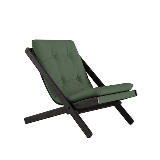 Karup Design Boogie Loungestol Svart/Olive Green