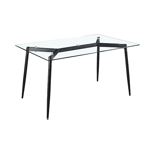 Nordic Home Liv Spisebord Klar/Svart 140 cm