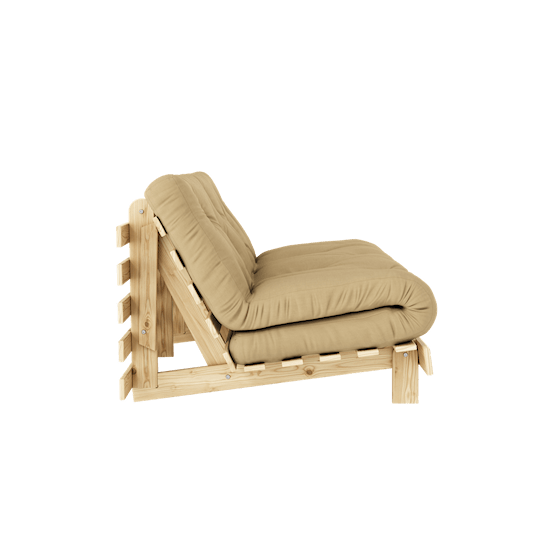 Karup Design Roots Schlafsofa Natur/Weizenbeige 160cm