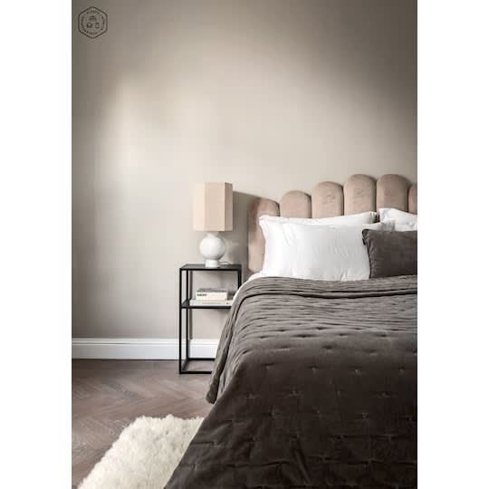 Sleepo Art Sänggavel Sammet Beige 160cm