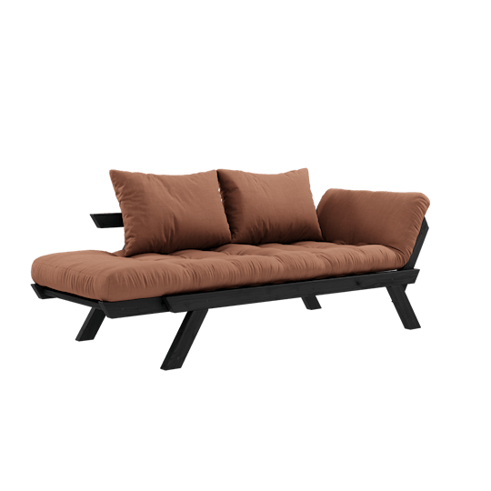 Karup Design Bebop Dagseng Svart/Clay Brown 174cm