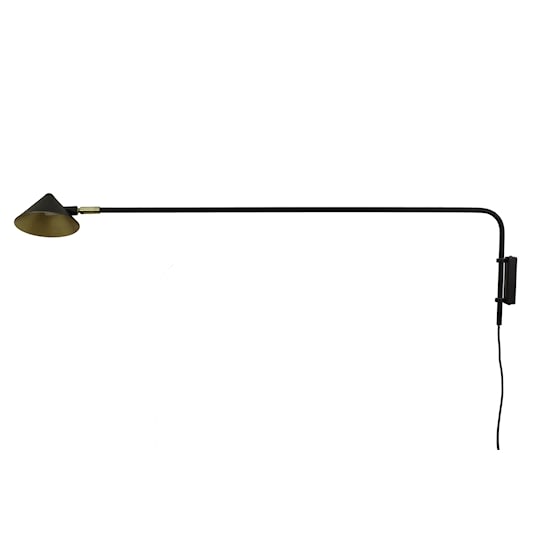 Watt &amp; Veke Kelly Long Vegglampe Svart