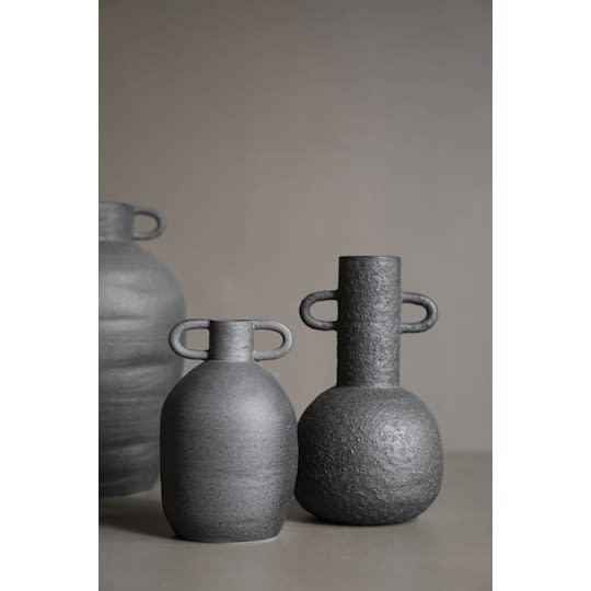 DBKD Long Vase Schwarz Klein