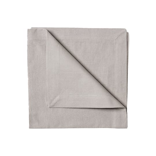 Linum Robert Serviette Light Grey 45x45 4er-Pack