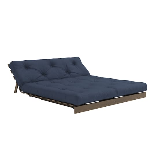 Karup Design Roots Bäddsoffa Brun/Navy 160cm