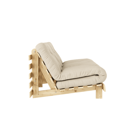 Karup Design Roots Bäddsoffa Natur/Beige 160cm