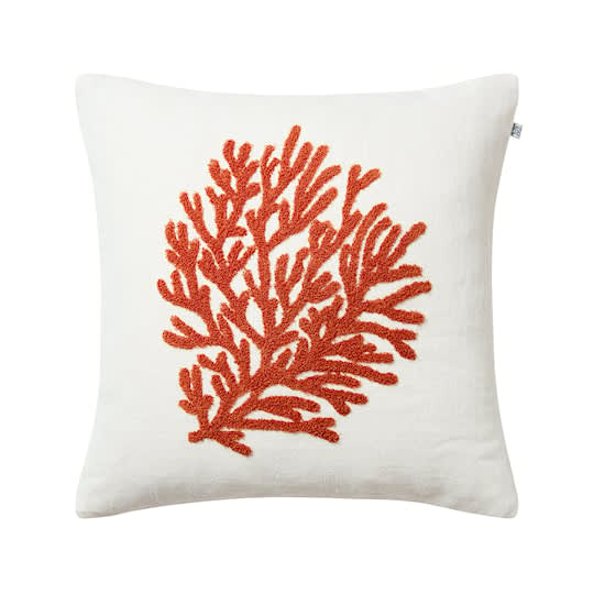 Chhatwal &amp; Jonsson Coral Tyynyliina Linne Orange 50x50