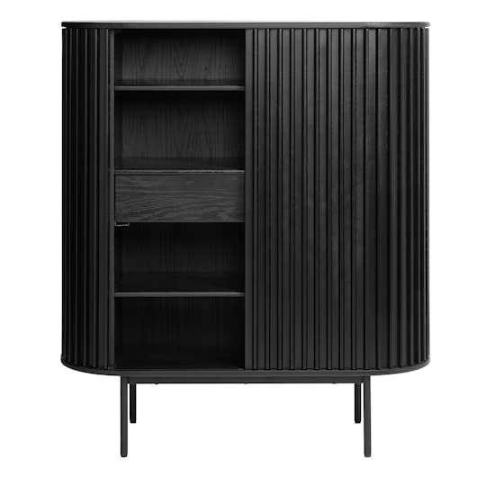 Sleepo Freja Schrank Black Oak 125cm