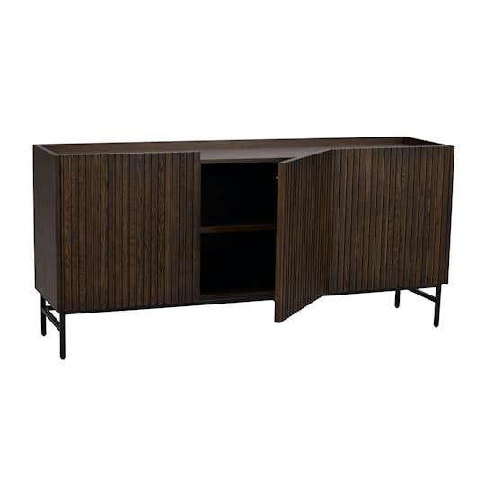 Rowico Home Halifax Sideboard Braun/Schwarz 160cm