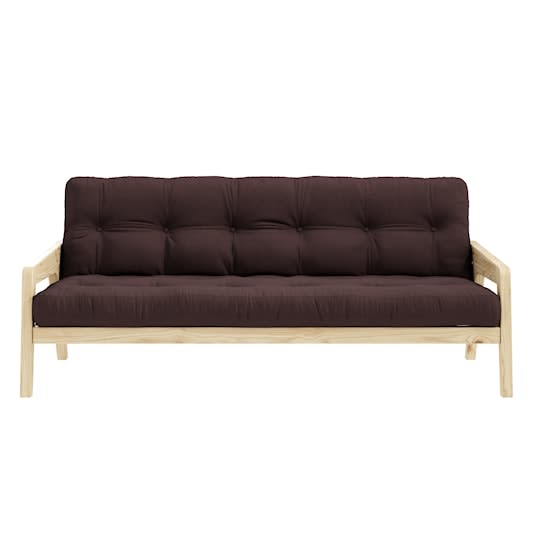 Karup Design Grab Sovesofa Natur/Brun 204cm