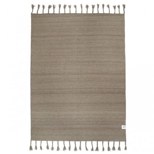 Classic Collection Plain Ullmatta Beige 170x230