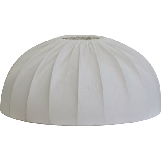 Hallbergs Belysning Dome Lampskärm Vit Ø45