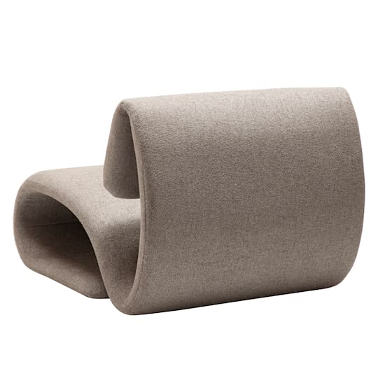 Dan Form Dubna Loungestol Boucle Beige