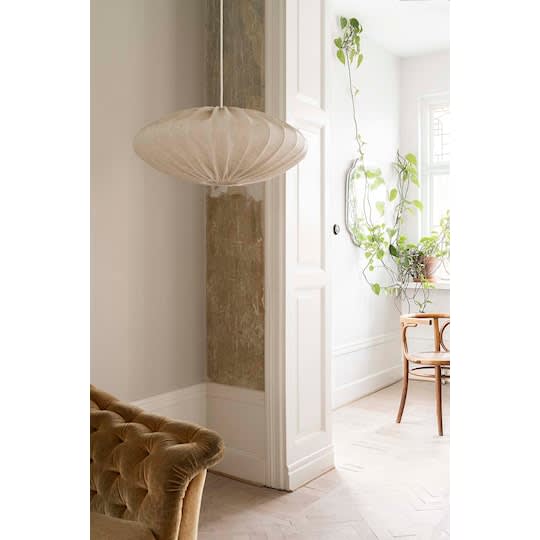 Watt &amp; Veke Ellipse Taklampa Linne Natural 65cm