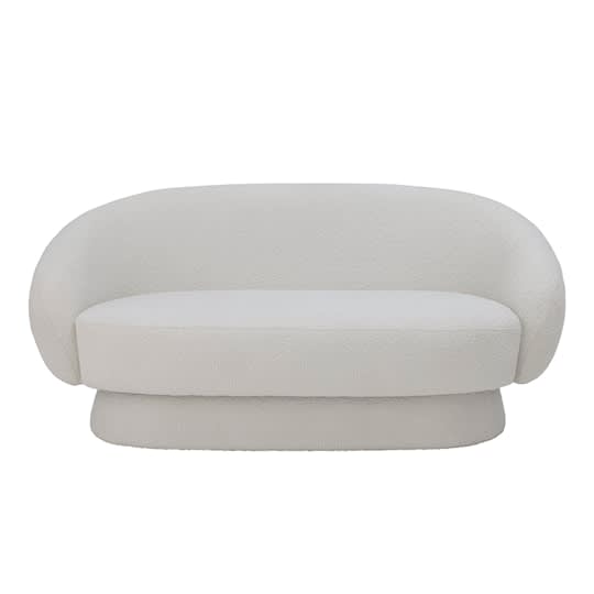 Bloomingville Ted 2-Sitzer Sofa Weiß 160cm