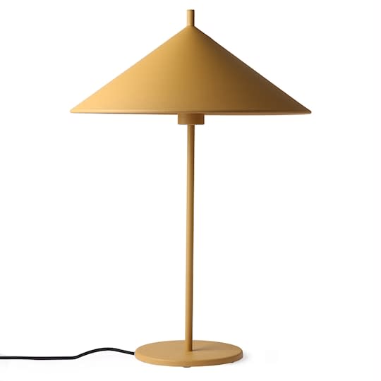 HKliving Triangle Bordlampe Oker 58cm