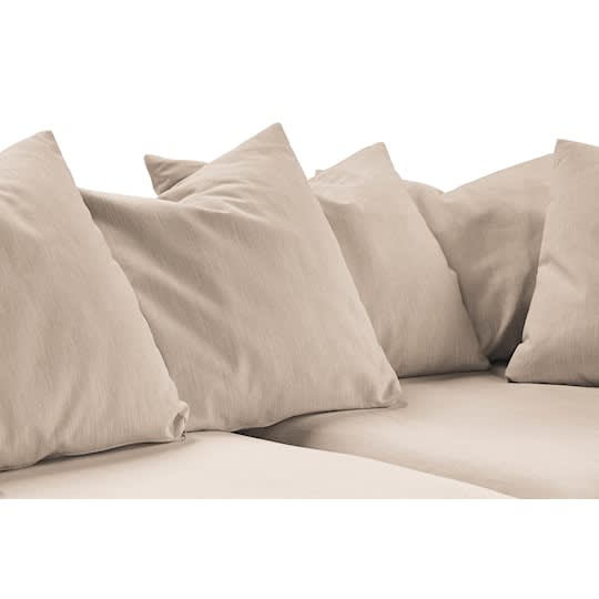 Nordic Home Hilde Soffa Schäslong Höger Beige