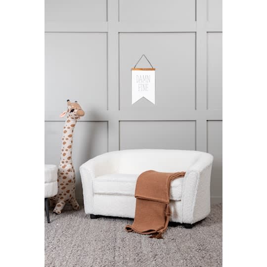 Venture Home Lily Barnsoffa Teddy Vit