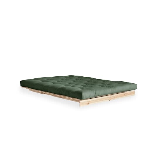 Karup Design Roots Sovesofa Natur/Olive Green 140cm