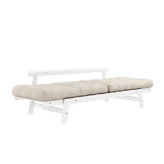 Karup Design Step Bäddsoffa Vit/Beige 200cm