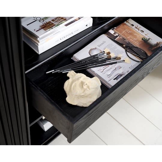 Sleepo Freja Schrank Black Oak 125cm