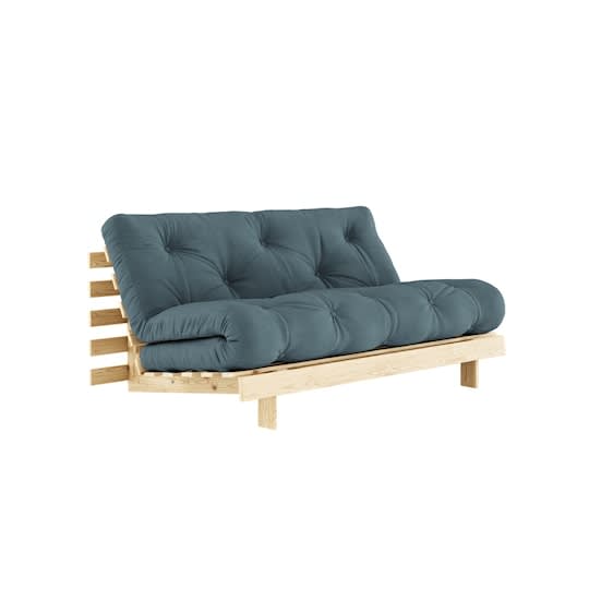 Karup Design Roots Schlafsofa Natur/Petrolblau 160cm