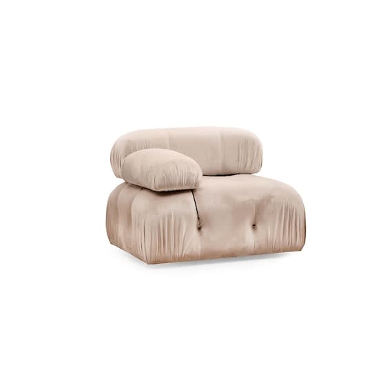 Sleepo Blanca Linkes Modul Velvet Beige