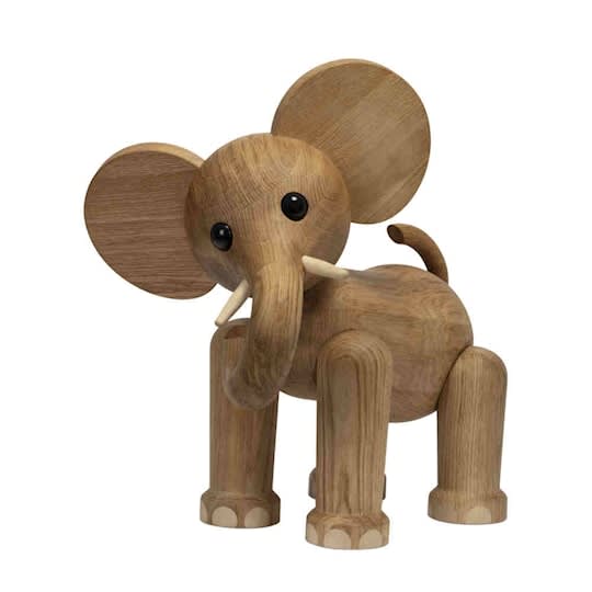 Spring Copenhagen Tembo Elephant Dekoration Eiche 41cm