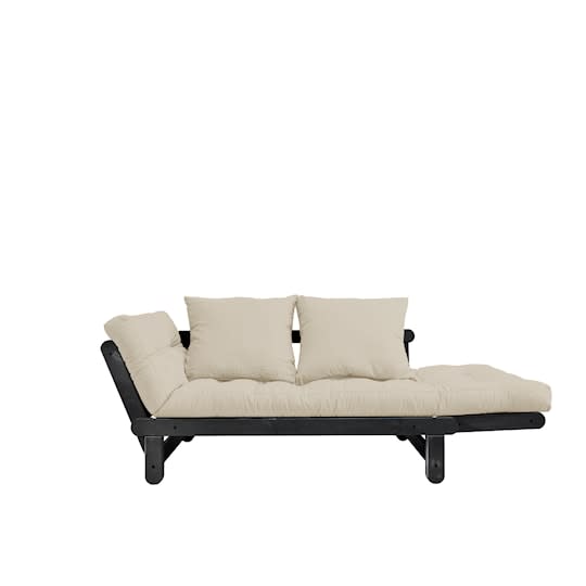 Karup Design Beat Sovesofa Svart/Beige 200cm