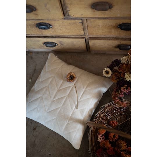 Nordic Home Liam Kuddfodral Offwhite 47x47