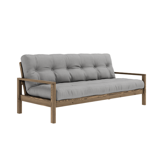 Karup Design Knob Bäddsoffa Brun/Grey 130cm