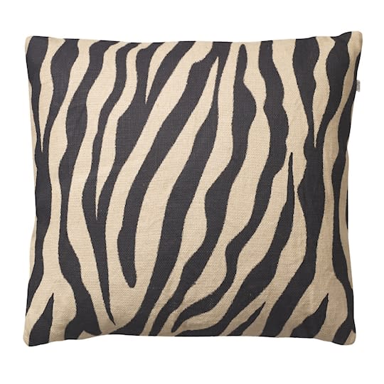 Chhatwal &amp; Jonsson Zebra Pellava Tyynynpäällinen Luonnollinen 50x50