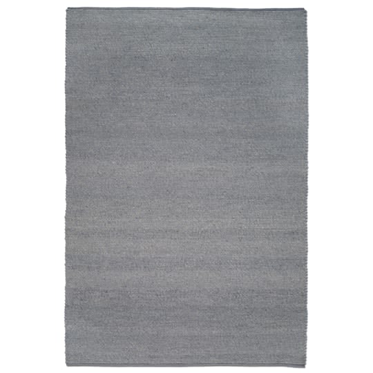 Classic Collection Merino Wollteppich Blau 200x300