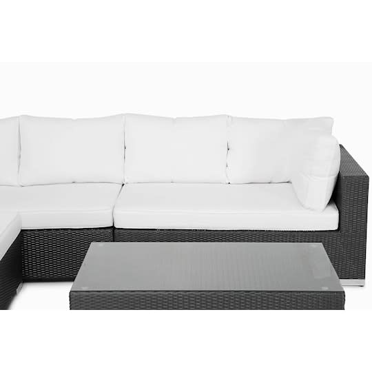 Nordic Outdoor Bora 6-sits Loungesoffa ink Bord Vänster