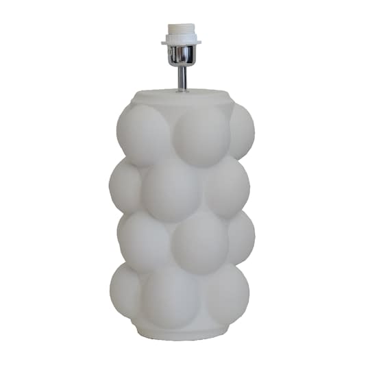 Hallbergs Belysning Bubbels Lampfot Vit XL 47cm