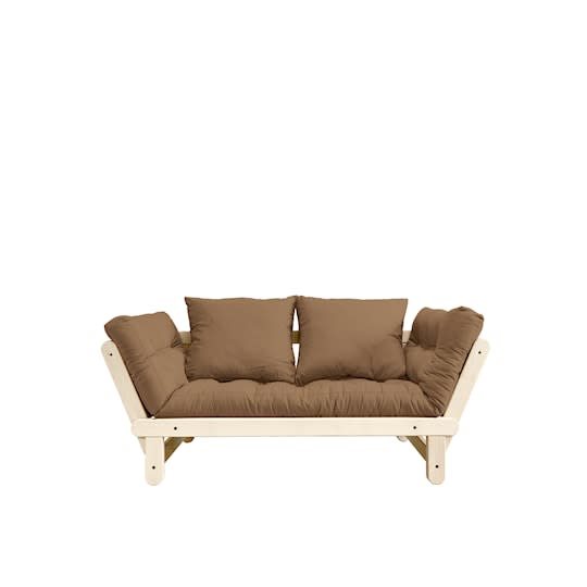 Karup Design Beat Bäddsoffa Natur/Mocca 200cm