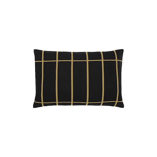 Marimekko Tiiliskivi Tyynynpäällinen Caviar/Gold 40x60