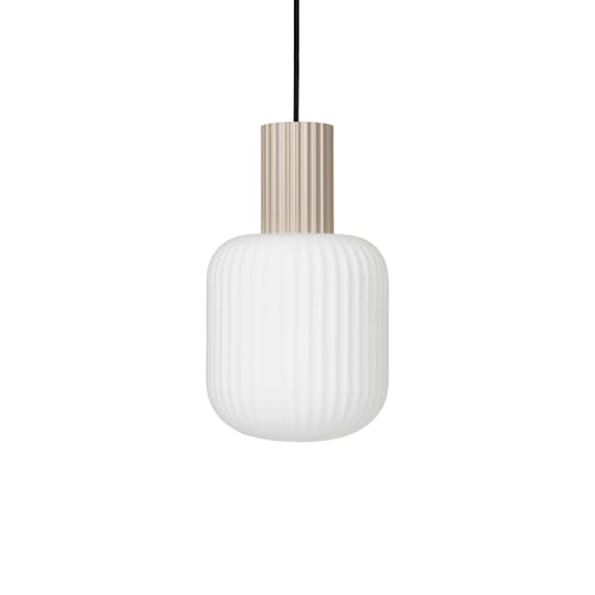 Broste Copenhagen Lolly Taklampa Sand/Opal Ø20